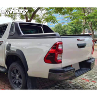 Accessoires extérieurs de qualité exceptionnelle en ABS fibre de carbone avec 3 LED pour Toyota Hilux Revo 4x4 Pickup 2015-2021