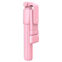 Perche à selfie multifonctionnelle avec télécommande Bluetooth, trépied de bureau pour diffusion en direct, lumière LED de beauté, étanche, suivi du visage, fonction pliable, 5 kg