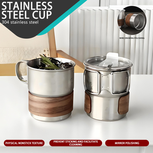 Tazza Termica Sottovuoto in Acciaio Inossidabile 304 per <span class=keywords><strong>Caffè</strong></span>/Birra/Acqua con Cannuccia, Stile Americano, per Campeggio Esterno, Portatile con Coperchio Pieghevole - Vendita Calda - Product Image 2
