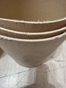 สายพานลำเลียงผ้าใบเคลือบ PVC เกรดอาหาร ทนทาน ราคาประหยัด 2 ชั้น หนา 1.5 มม. สำหรับโรงงานอาหารและเครื่องดื่ม รับประกัน 1 ปี - Product Image 4