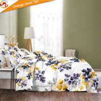 Vente de Gros Draps de Lit Queen Size Draps Plats 3 Pièces en 1 Ensemble de Draps de Lit 3pcs Draps Lit 2 Places