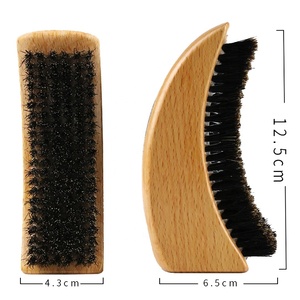 DELL'UNITÀ di elaborazione di vernice super-smalto 100% setole di cinghiale 360 curva dell'onda di legno <span class=keywords><strong>barba</strong></span> spazzola di capelli - Product Image 5