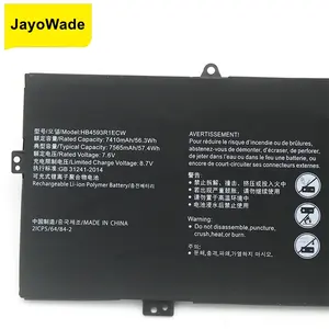Nouvelle batterie d'ordinateur portable HB4593R1ECW pour <span class=keywords><strong>Huawei</strong></span> <span class=keywords><strong>Matebook</strong></span> <span class=keywords><strong>14</strong></span> "X <span class=keywords><strong>Pro</strong></span> KPL-W00 KLV-W29C MACH-W29C W19C W29B" GRADE A "KLVL-WFE9 KLVC-WAH9L - Product Image 4