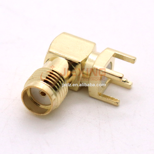 <span class=keywords><strong>SMA</strong></span> RF kết nối <span class=keywords><strong>SMA</strong></span>-KWE Ăng-ten <span class=keywords><strong>SMA</strong></span> Jack góc bên phải 50m <span class=keywords><strong>PCB</strong></span> gắn 14.5mm - Product Image 1