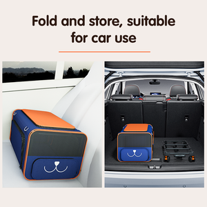 Thần đồng ptb02c có thể gập lại không thấm nước có thể điều chỉnh sang trọng vật nuôi Xe đẩy cho chó cao cấp-Nhà cung cấp bán buôn từ Trung Quốc - Product Image 4