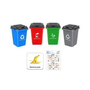 family waste rubbish classification learning toy kids mini trash can desktop game educational garbage sorting game