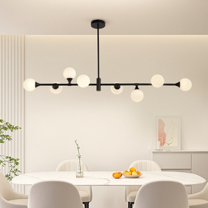 New hiện đại <span class=keywords><strong>Globe</strong></span> <span class=keywords><strong>Shape</strong></span> phong cách Bắc Âu Glass bóng Bong Bóng Led Đèn Chùm Mặt dây chuyền treo ánh sáng - Product Image 1