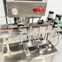 Machine de capsulage pneumatique de haute précision / Capsuleuse à vis à couple réglable