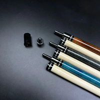 Vente en gros de queues de billard professionnelles de haute qualité, en érable, à joint américain 1/2, avec tête de 13 mm