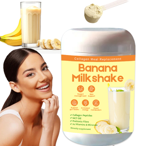 24 vitamin mineraller glutensiz kollajen muz Milkshake ile yemek değiştirme sallamak sağlıklı kilo kaybı ve kızdırma cilt desteği - Product Image 1