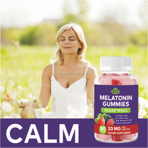 Gomitas de Melatonina OEM para Adultos, Mejoran la Memoria, el Sueño y la Energía, Suplemento en Gomitas, 60 Unidades - Product Image 4