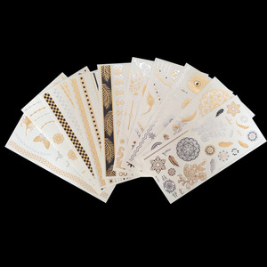 Временные татуировки с металлическим золотом - Product Image 3