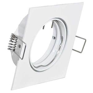 Base de Lámpara de Plástico Blanca con Abertura de 40 mm, Portalámparas para Interiores, Instalación Conveniente - Product Image 1