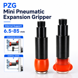PZG10/14/20/30 ตัวขยายเครื่องกำเนิดสุญญากาศสีเงินขาว ติดตั้งง่าย ยืดหยุ่นสูง ใช้ในอุตสาหกรรมได้ 1 ล้านครั้ง - Product Image 1