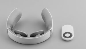 2019 <b>Electric</b> Neck Massage Therapy <b>Instrument</b> Health CareBack Wireless Vibration Intelligent Neck Guard - Product Image 4