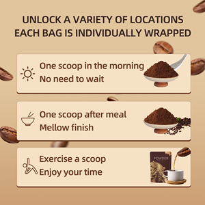 Mushroom <strong>Coffee</strong> Powder Ganoderma Lucidum <strong>Coffee</strong> for Adults Energy Boosting Plant Extract Instant <strong>Coffee</strong> - Product Image 5