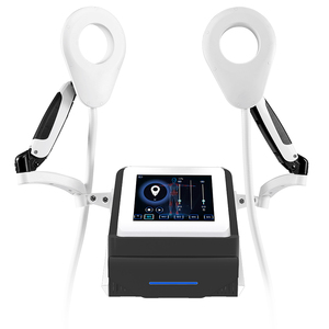 Appareil de physiothérapie magnétique portable certifié CE à deux poignées pour usage domestique, en ABS, pour la récupération, la relaxation corporelle, le massage musculaire et le fitness - Product Image 1
