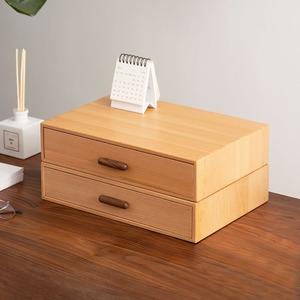 Nguồn Cung Cấp Nhà Bằng Gỗ Văn Phòng Phẩm Lưu Trữ Tập Tin Hộp Tier Bằng Gỗ Máy Tính Để Bàn Tổ Chức Với Ngăn Kéo - Product Image 2