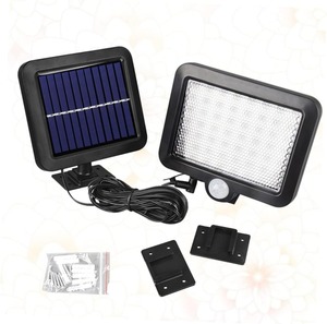 Applique murale solaire étanche à capteur LED, type split, pour extérieur, cour, garage, jardin, cour intérieure - Product Image 5
