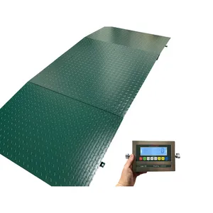 Báscula de piso US-MR2424 'Mr Reliable' 2x2 y dos rampas NTEP (2,500 lb x 0.5 lb) - Product Image 1
