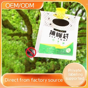 ถุงดักแมลงวันแบบใช้แล้วทิ้ง เป็นมิตรกับสิ่งแวดล้อม ปลอดสารพิษ ใช้ได้ทั้งภายในและภายนอกบ้าน สวน ไร่นา ไร้สารเคมีและยาฆ่าแมลง - Product Image 5