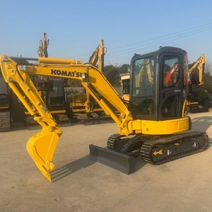 Escavatore Idraulico Usato Originale Giapponese <span class=keywords><strong>Komatsu</strong></span> PC35MR Micro Escavatore per Spazi Ultra Stretti Basso Numero di Ore Buona Qualità - Product Image 1