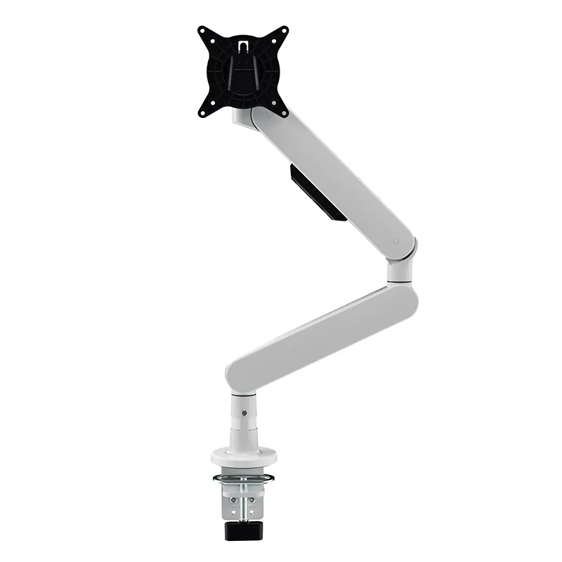 new design ergonomic monitor holder arm desk mount single monitor stand