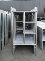 Portable Industrial Scaffold Fasteners Q238 2.5mm Stable & Durable Lightweight with Casters & Connectors Hebei