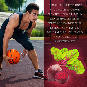 Chất Lượng Cao Hữu Cơ Củ Cải đường Chiết Xuất Bột Siêu Thực Phẩm Thảo Dược Bổ Sung Tự Nhiên Củ Cải Gốc Bột Pre Làm Việc Năng Lượng Người Lớn - Product Image 2