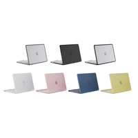Étui pour ordinateur portable mat givré couleur agrumes avec cadre en TPU + PC pour Macbook 2026 NEO Nouveau modèle Prise en charge de la personnalisation du logo OEM