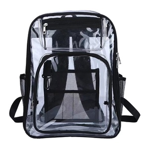 Clair gelée sacs <span class=keywords><strong>à</strong></span> <span class=keywords><strong>dos</strong></span> PVC Transparent <span class=keywords><strong>sac</strong></span> d'école <span class=keywords><strong>sac</strong></span> <span class=keywords><strong>à</strong></span> <span class=keywords><strong>dos</strong></span> pour filles étanche Transparent Mochilas - Product Image 3