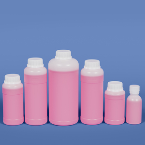 250ml nhựa HDPE chai cho hóa chất lỏng lưu trữ nhựa mẫu chai với vít nắp - Product Image 3