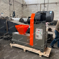 Kleine biomassa-houtkoolfabriek |   Shredder & continue carbonisatieoven voor de recycling van kokosnootschalen en landbouwafval