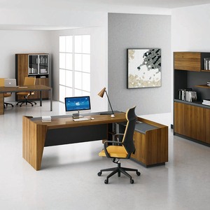 オフィス家具オフィスボスデスクモダンボステーブル0ffice - Product Image 1