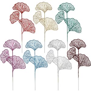 Fleurs de Noël artificielles Guanyi, décorations en plastique scintillantes pour arbre, arrangements de fêtes, série irisée - Product Image 3