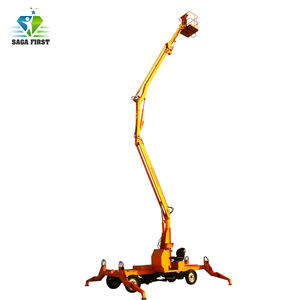 12 मीटर से 24 मीटर हवाई काम करने वाला ट्रेलर घुड़सवार इलेक्ट्रिक चेरी पिकर डीजल हाइड्रोलिक मैन लिफ्ट - Product Image 2