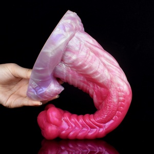 NNSX Masturbador Femenino, Dildo Curvo con Forma de Pene, Estimulador de Punto G, Dildo Grande con Ventosa, Juguetes Sexuales para Hombres y Mujeres, Masaje Anal - Product Image 5