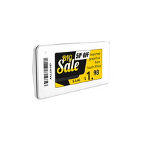 Etiqueta de Precio Digital E-paper Bohang de 2.13 Pulgadas, Etiqueta Electrónica para Estantes de Supermercado con Bluetooth