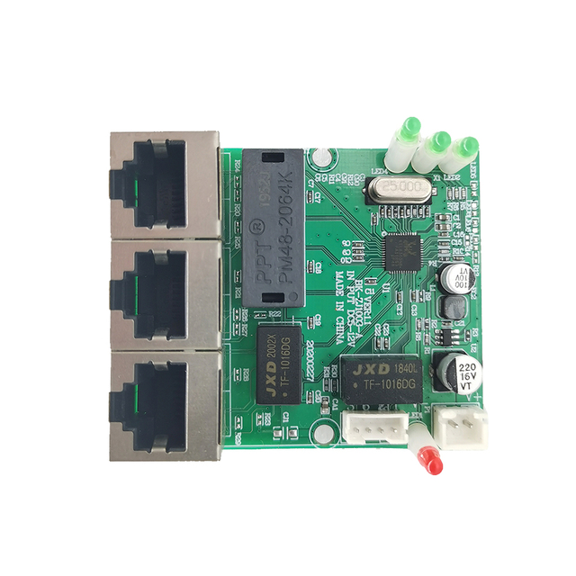 Industrial Power Over Ethernet Module POE Splitter 12v 5A Bt 60W PoE++ Module