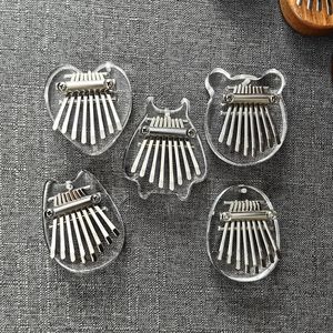High Quality 8 Tone <b>Mini</b> Kalimba Solid Wood Portable Craft Finger <b>Piano</b> - Product Image 5