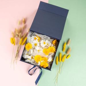 Có thể gập lại từ cứng Top Glossy hộp màu xanh hải quân Hoàng Gia quà tặng bao bì Favor hộp giấy màu xanh hải quân hộp - Product Image 3