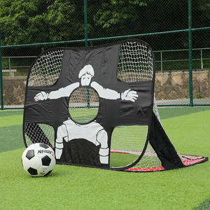 Portería de fútbol plegable portátil de tela Oxford 210 D para niños, fabricación de equipos de entrenamiento con red de fútbol - Product Image 1