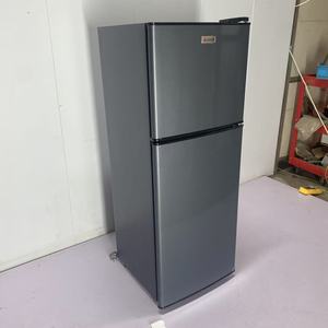 148L New Condition Double-Door Home Fridge Freezer Stainless Steel Household <b>Refrigerator</b> With Compressor Household Double Door - Product Image 1