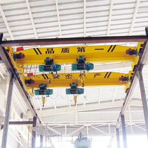 Light Duty Single Girder 3t 4t 5t Bridge Overhead Crane With Electric Power Lifting Equipment