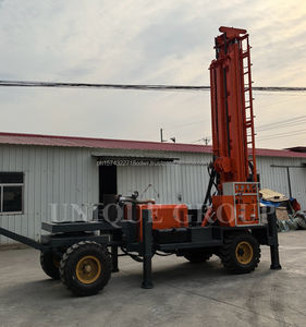 Plataforma de perforación de pozos de agua portátil JJEM, bomba de engranajes tipo rueda casera y componentes de núcleo de rodamiento, voltaje de 380V a la venta - Product Image 4