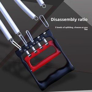 Dispositif de tension pour l'expansion pectorale, professionnel pour hommes, à ressort, pour la force des bras, avec résistance réglable, pour le <span class=keywords><strong>renforcement</strong></span> des muscles pectoraux et des dorsaux - Product Image 3