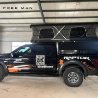 Auvent en aluminium personnalisé pour camping-car Overland avec tente de toit à coque pour pick-up F-150 Raptor