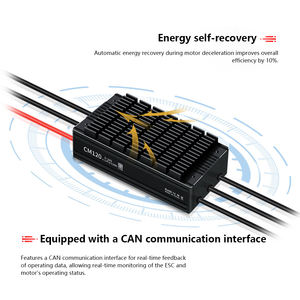 Controlador electrónico de velocidad CM120 5-18S 120A, resistente al agua, para motor sin escobillas ESC 500Hz con BEC IP67 para drones agrícolas, piezas de RC. - Product Image 4