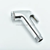 Prix de gros Douchette à main portable pressurisée pour toilettes et salles de bain, en acier inoxydable SUS304, argent