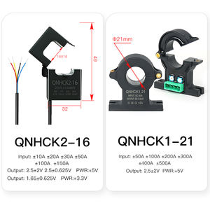 홀 효과 DC 전류 센서 QNHCK2-16 10A 20A 30A 50A 100A 150A / 2.5±0.625V 2.5±2V 분할 코어 전류 센서 트랜스듀서 - Product Image 3